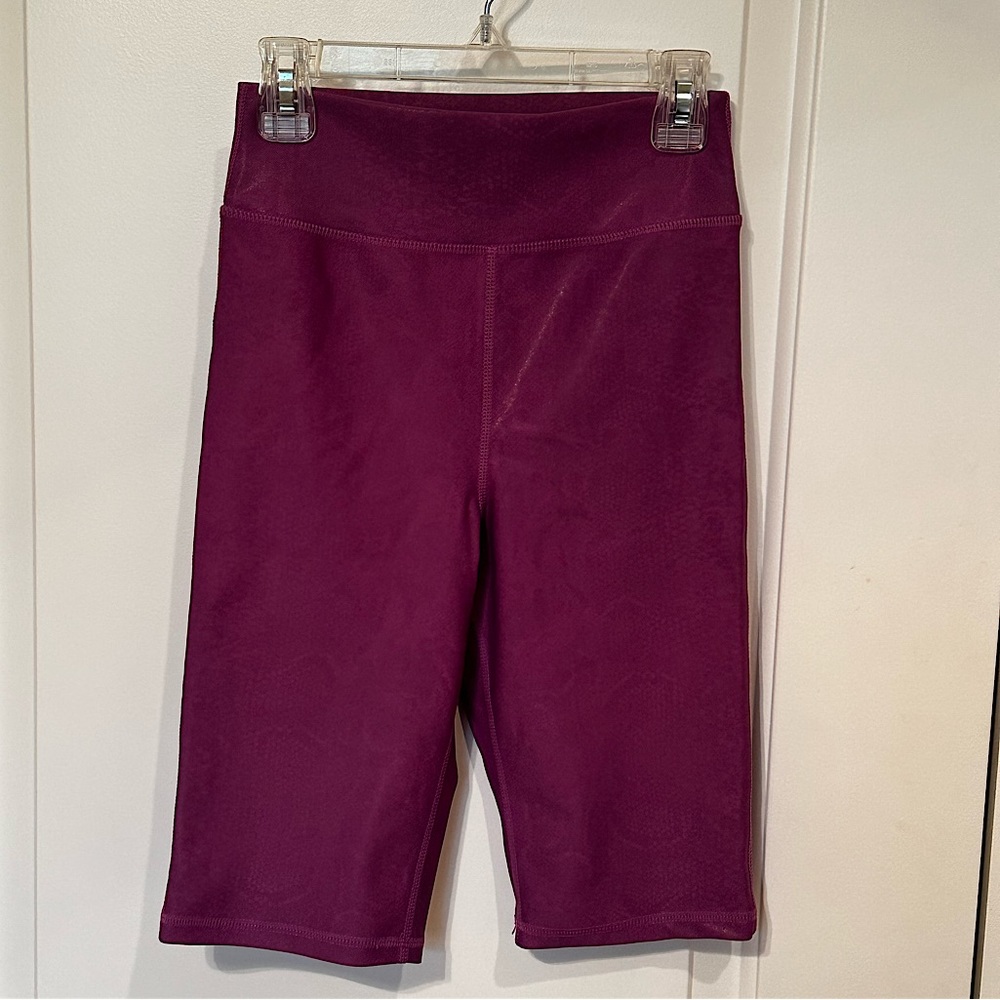 Electric Yoga Python Biker Shorts Size SMALL
